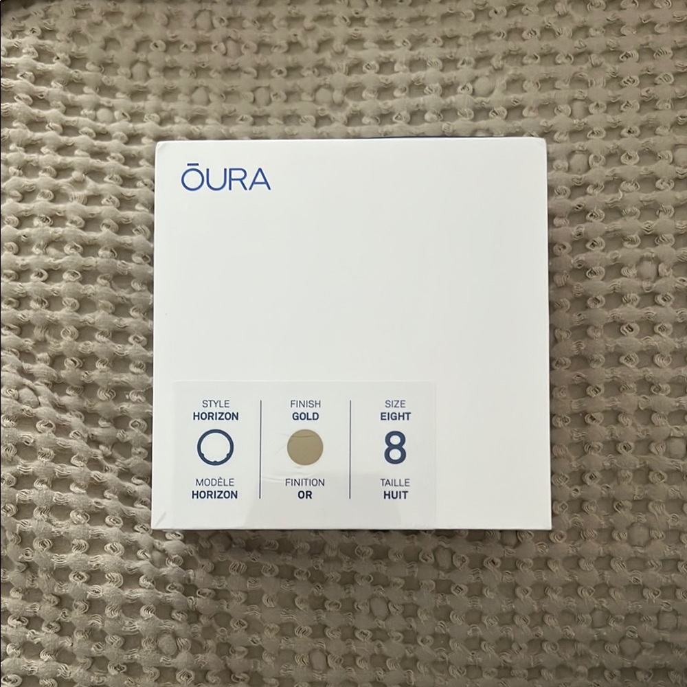 Ōura Horizon Gold Ring Size 8